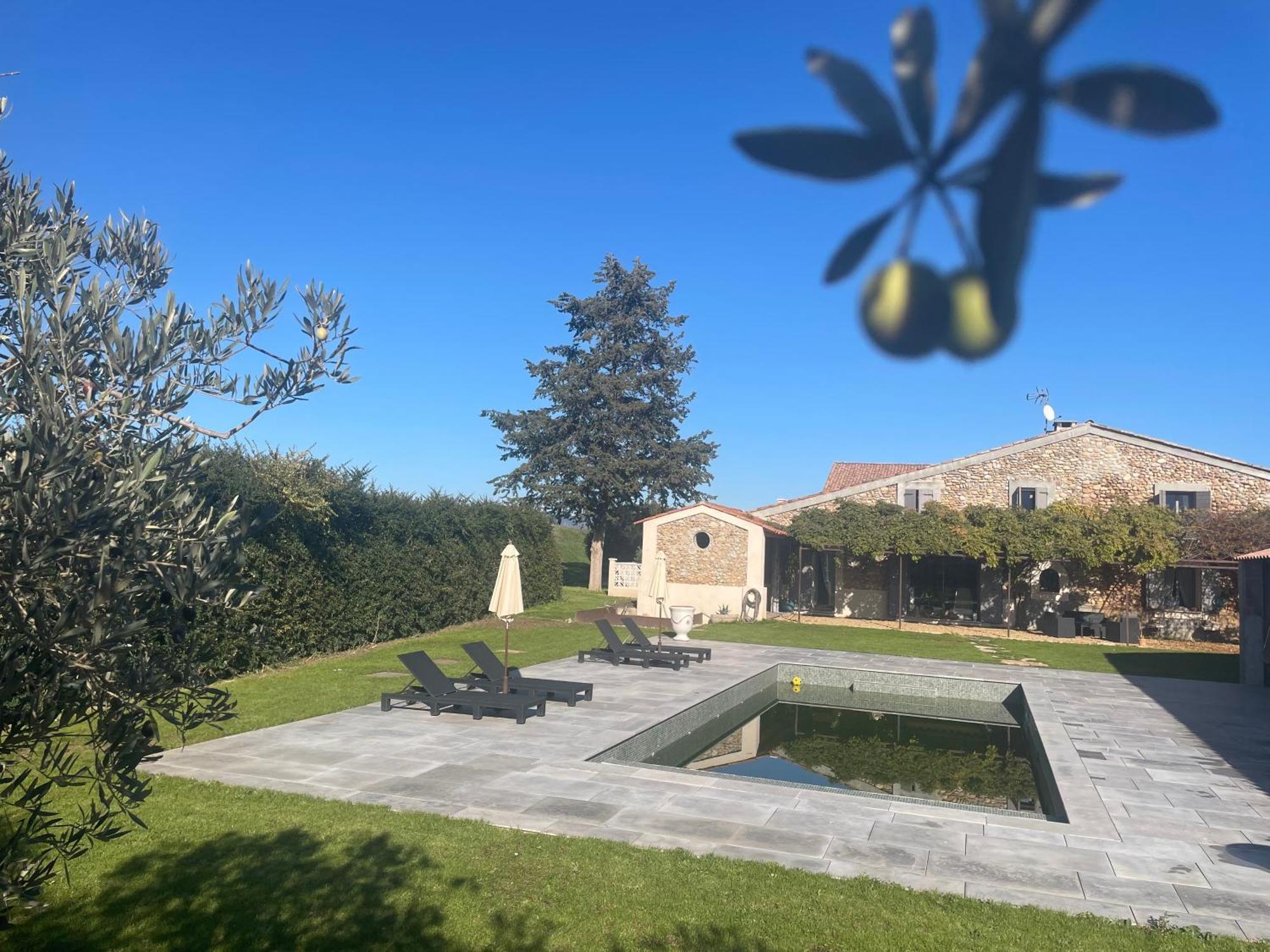 Les Mazets Du Pas Hotel Greoux-les-Bains Bagian luar foto